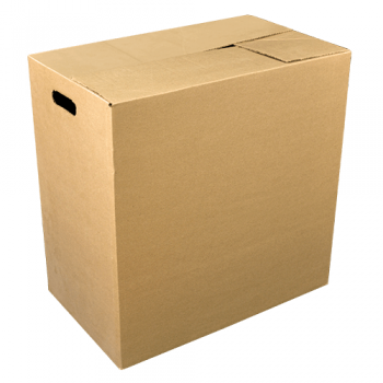 Коробка четырехклапанная (с ручками) малая 500*300*500 PRL-0818