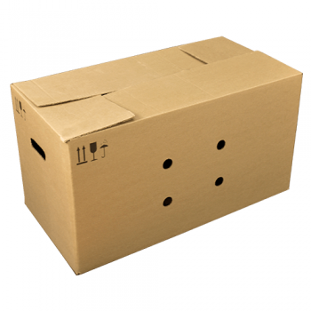 Коробка четырехклапанная (с ручками) 630*320*340 мм