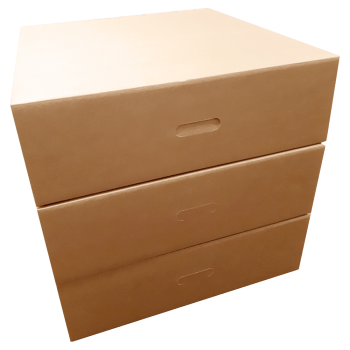 Коробка из картона для бережного хранения шин в гараже