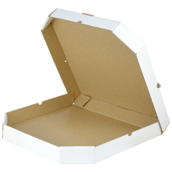 Коробка для пиццы диаметром 35 см без печати 350*350*45